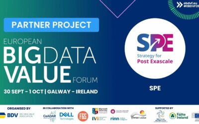 SPE session at the European Big Data Value Forum 2026